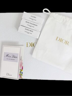 Dior Spray Set with Lucky, Bois Talisman, Eden-ROC, and Miss Dior